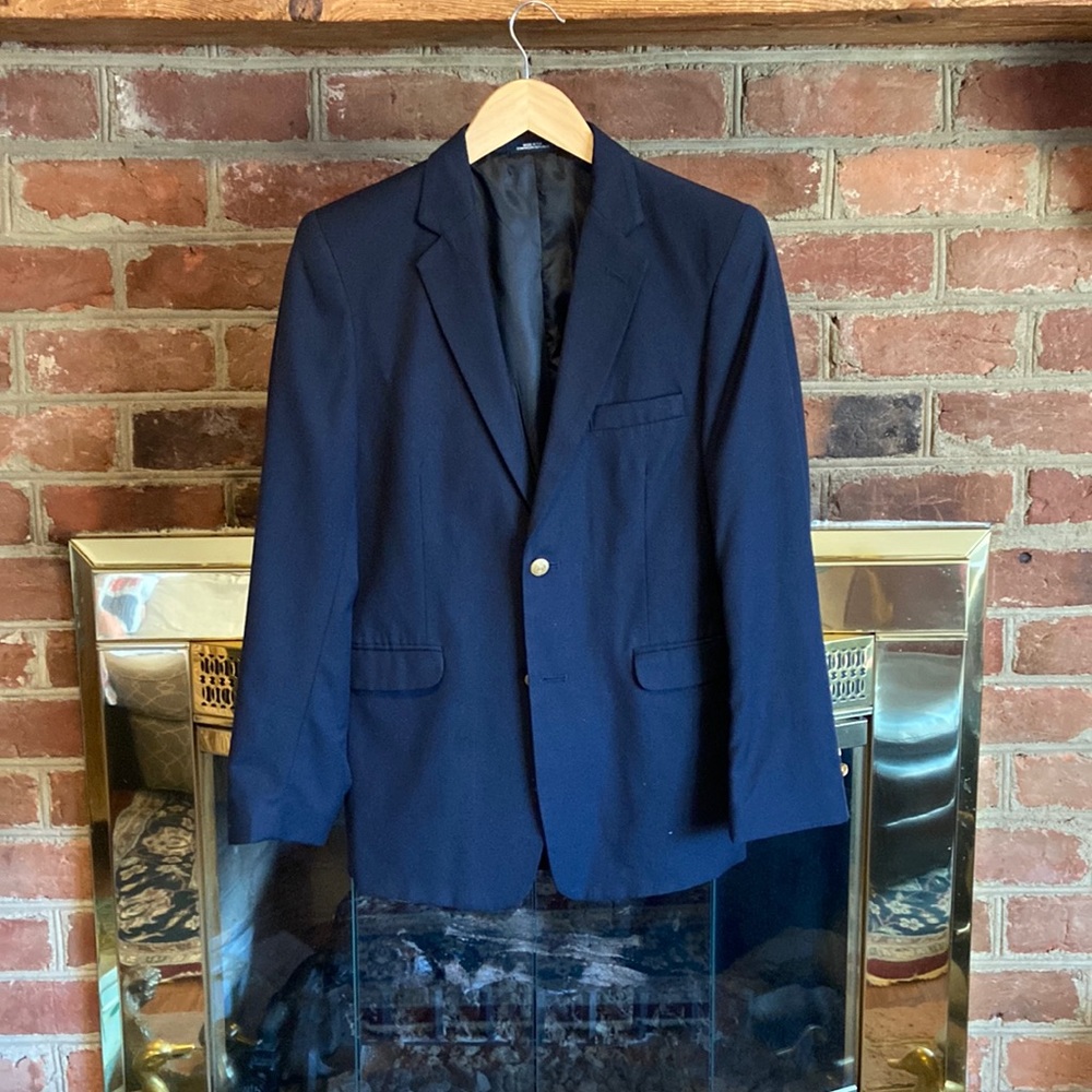 Chaps Boys Navy Blazer